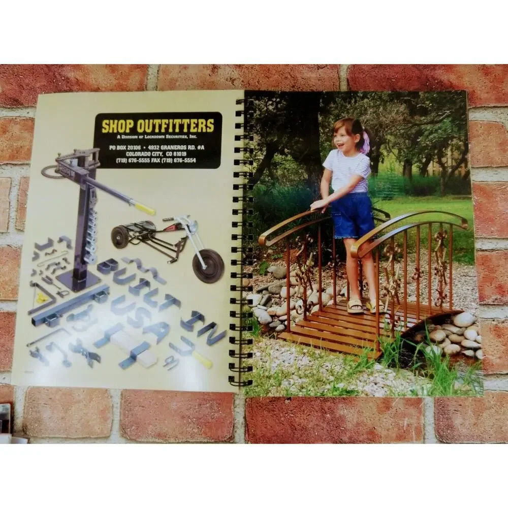 2004 Ornamental Design‎ & Guide Book - Marshall Bulle - Iron Work Art - RARE HTF